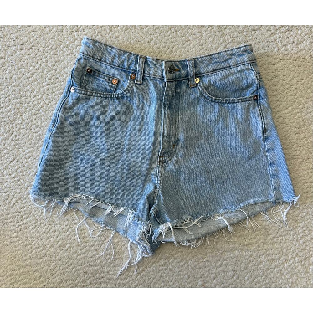 Weekday Womens Denim Shorts Size 28